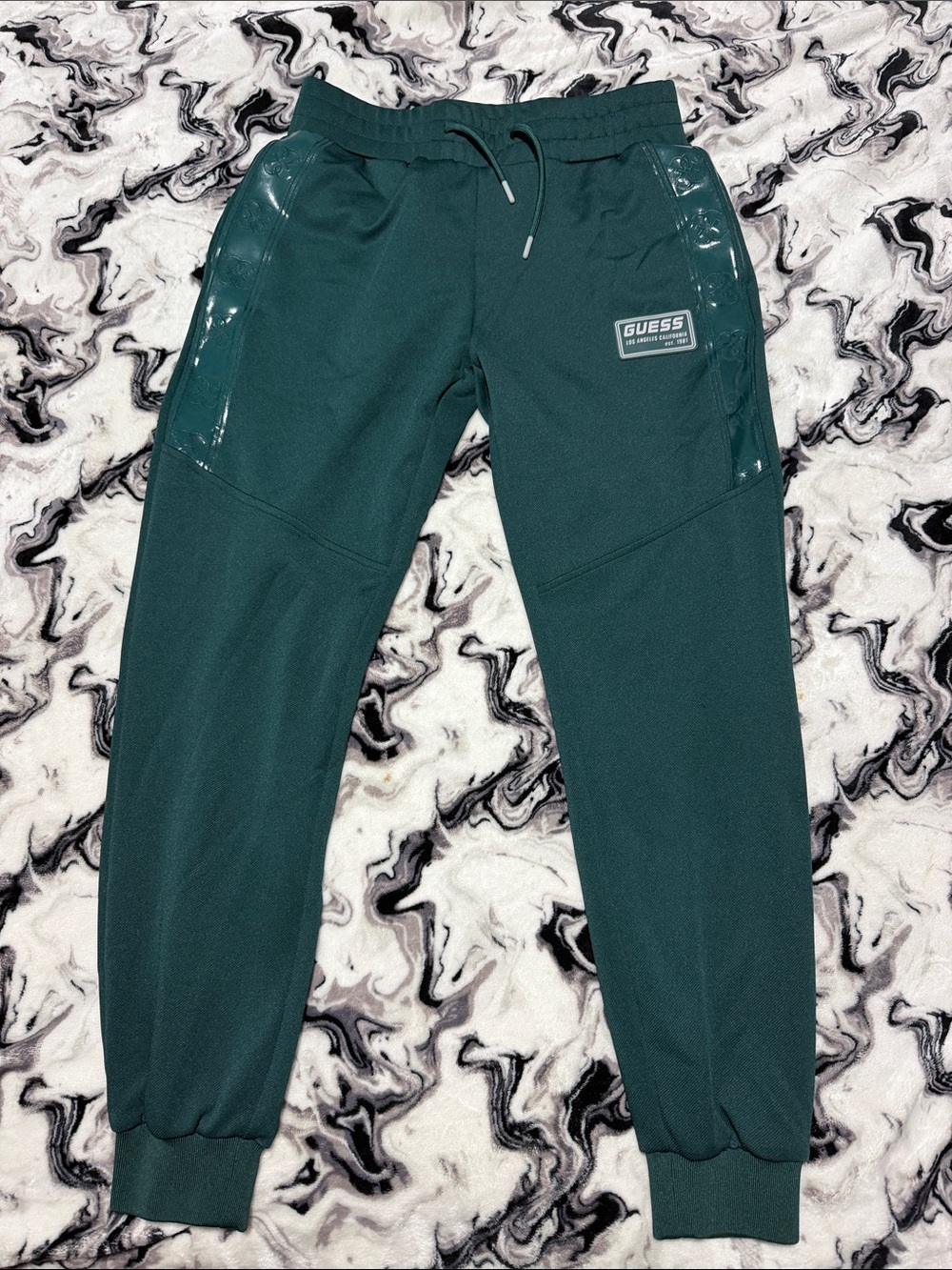 Guess Dark Teal Jogger Sweatpants